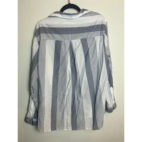 Grayson The Hero Striped Button Down Shirt Size XL Classic Striped Long Sleeve - Picture 6 of 8